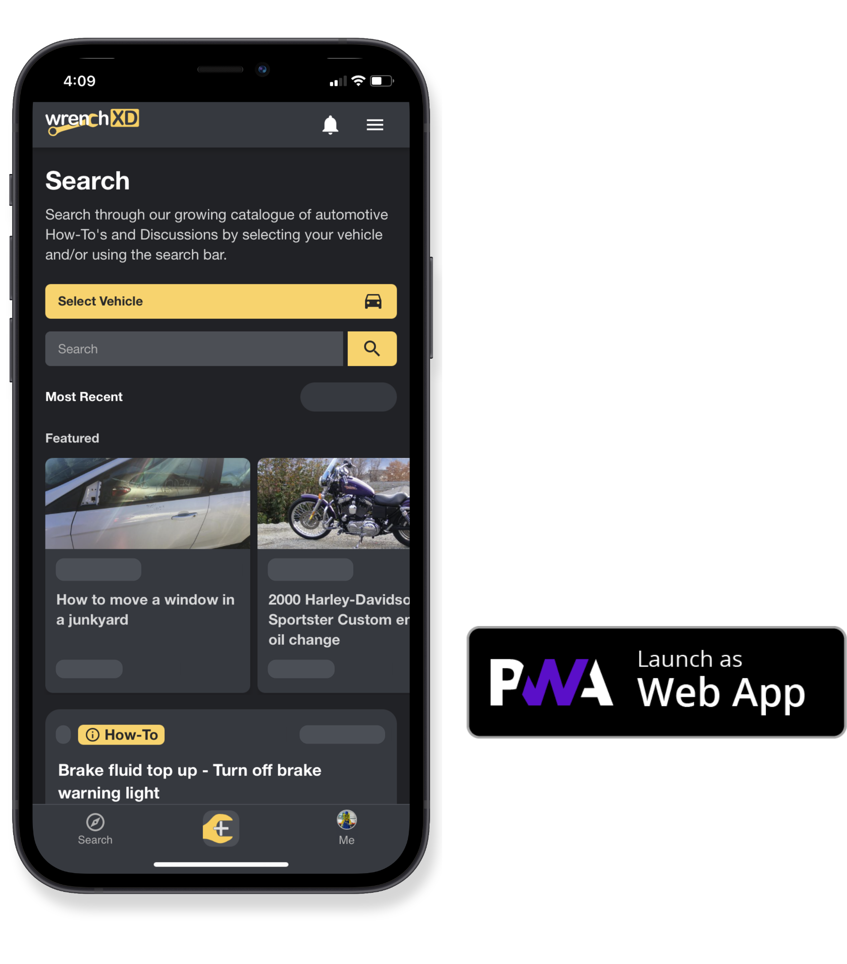 downloadable app (PWA)-wrenchxd